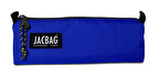 Jacbag Saks Mavi Erkek Çocuk Tek Bölmeli Üçgen Okul ve Ofis Kalem Kutusu