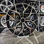 17 inç 4x108 ARCEO ROMA ET25 Siyah Elmas Kesim Jant Modeli Peugeot Citroen