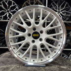 18 inç 5x114.3 BBS SPEEDLİNE CİVİC İ30 MEGANE FLUENCE UYUMLU Beyaz Jant Modeli Honda Hyundai Renault