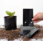 Fide Poşeti 9x15 CM 10 KG Fide Torbası Fidan Poşeti