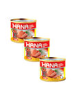 Hana Acılı Salam Konservesi 200 Gr X3 Adet