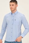 Dewberry Erkek Gömlek Mavi G771 | Günlük ve Ofis Giyimi, Jean, Chino ve Kumaş Pantolon Kombinleri, Ceket ve Blazer Altına Smart Casual Stil, İşten Hafta Sonuna Şehir Gardırobu, Arkadaş Buluşmaları ve Akşam Yemeği, Loafer veya Sneaker ile Kombinleme