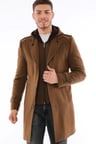 PLT9401 DEWBERRY ERKEK PALTO-CAMEL