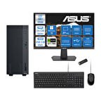 Asus Expertcenter P500MV Intel Core I7-13620H 24GB Ddr5 256GB SSD WIN11PRO 4GB/GT730 100HZ IPS 27" Mon Minitower Masaüstübilgisayar WF7136216512B0DW06+ZETTAUSBBELLEK