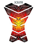 Motografix Ultra Tribal Red X3 Tankpad