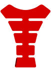 Motografix Red Metallic Tankpad