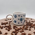 Seramik Kupa Mug Nazar Boncuklu 40