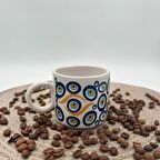 Seramik Kupa Bardak Mug Nazar Boncuğu Baskılı 04