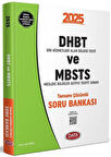 Data 2025 DHBT MBSTS Soru Bankası Çözümlü Data Yayınları