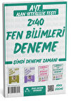 Ders Ortamı YKS AYT Fen Bilimleri 2x40 Deneme Çözümlü Ders Ortamı Yayınları