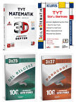 3D + Acil 2026 TYT Kurs Matematik ve 3D TYT Matematik Ders Defter Anla Kazan Deneme 4 lü Set