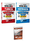 Yediiklim 2026 KPSS Türkçe + Matematik Yaprak Test 2 li Set+Anla Kazan Paragraf