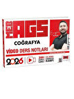 Yargı 2026 MEB-AGS Coğrafya Video Ders Notları - Engin Eraydın