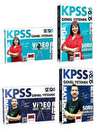 Yargı 2026 KPSS Türkçe + Matematik Video Ders Notları + Soru Bankası 4 lü Set
