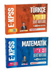 İndeks 2026 EKPSS Türkçe + Matematik Video Ders Notları 2 li Set