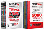 Yediiklim 2026 KPSS Lise Ortaöğretim Ön Lisans Konu + Soru Bankası Modüler 2 li Set Yediiklim Yayınları