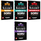 Yönerge 2026 KPSS Tarih + Coğrafya + Vatandaşlık + Türkçe İlelebet Soru Bankası 4 lü Set Yönerge Yayınları