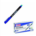 Cd-dvd Kalemi Asetat Kalemi S Mavi Mk-419-mk Permanent Marker 2 adet