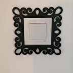 Leylazer Desenli  Tekli Priz Anahtar Çerçeve Süsü