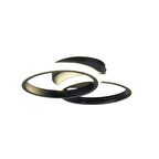 TT305-2-SY TT Aydınlatma Mat Siyah 2 li ( 3 Renk Işık ) Led Avize