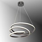 TT301-SY TT Aydınlatma Yay Modeli Siyah ( Sarı ışık ) Led Avize