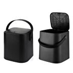 SİHİRLİ ÇÖP KOVASI 4 LT SİYAH