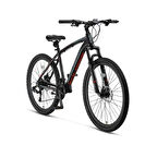 ÜMİT 2751 SOLARIS-M-2D ERKEK DAĞ BİSİKLETİ 460H 26 JANT 21 VİTES SİYAH KIRMIZI