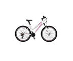 ÜMİT 2466 MIRAGE Kadın DAĞ BİSİKLETİ 305H V 24 JANT 21 VİTES BEYAZ TURKUAZ