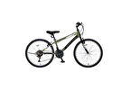ÜMİT 2433 EXPLORER ERKEK DAĞ BİSİKLETİ V 24 JANT 21 VİTES YEŞİL SİYAH