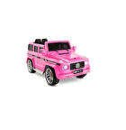 BABYHOPE 439 JEEP 12V KUMANDALI AKÜLÜ ARABA PEMBE