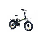 CORELLİ BROSTER MOONER FAT BIKE ELEKTRİKLİ KATLANIR BİSİKLET 42CM HD 20 JANT 7 VİTES METALİK YEŞİL