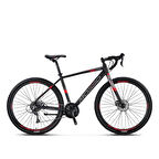 MOSSO GVL290 CLARIS ERKEK YARIŞ BİSİKLETİ 482H MD 29 JANT 16 VİTES SİYAH KIRMIZI