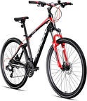 TX 100 - 28  Trekking - 18' - 21 Vites - H.DISC - Siyah-Gri/Kırmızı