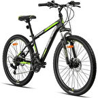 MAGNUM - 27.5  - MTB - 15' - 21 Vites - M.Disc - Mat Siyah-Yeşil/Gri