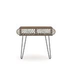 Homedora illia Dresuar Consol Ceviz Siyah