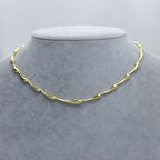 Yeni Sezon Vip Özel Seri 22 Ayar Altın Kaplama Paslanmaz Çelik Damla Kadın Kolye