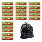 Ögem J-250 Jumbo Boy Çöp Poşeti 80x110 Cm 10'lu Rulo 20 Paket Siyah