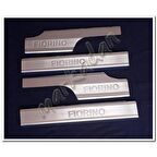 Markadan Fiat Fiorino Krom İç Kapı Eşiği 2008 Sonrası 4 Parça Paslanmaz Çelik