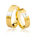 Harem Altın Sarı Altın Alyans 2502-1