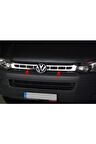 Vw Transpoter 2010-2014 Arası Krom Ön Panjur Çerçevesi 2 Parça Paslanmaz Çelik