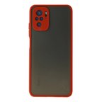 Xiaomi Uyumlu Redmi Note 10 Kılıf Montreal Silikon Kapak - Kırmızı