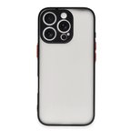 İphone 16 Pro Max Kılıf Montreal Silikon Kapak - Siyah