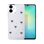 Samsung Uyumlu Galaxy A06 Fiyonk Desenli Kapak - Desen 3