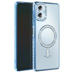 Samsung Uyumlu Galaxy A07 4g Joke Simli Magneticsafe Kılıf - Mavi
