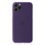 İphone 11 Pro Max Kılıf Pp Ultra İnce Kapak - Mor