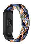 Xiaomi Mi Band 6 Mi Band 5 Uyumlu Tokalı Örgü Kordon