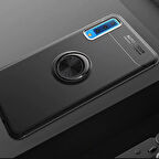 Samsung Galaxy A7 2018 Kılıf Yüzüklü Şık Premium Silikon Kapak RCV/Ravel