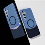 Samsung Galaxy S25 Kılıf M-Safe Özellikli Çift Parçalı Ultra İnce Sert Kapak RCV/Duble