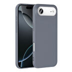 iPhone 17 Air Lansman Kılıf İçi Dolgulu Esnek Soft Yapılı Premium Silikon Kapak RCV/Mara