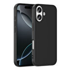 iPhone 17 Lansman Kılıf İçi Dolgulu Esnek Soft Yapılı Premium Silikon Kapak RCV/Mara